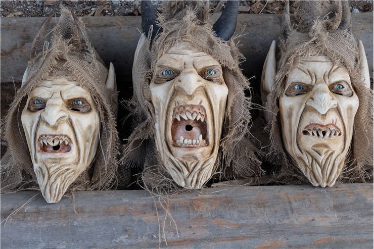 Krampus Masks